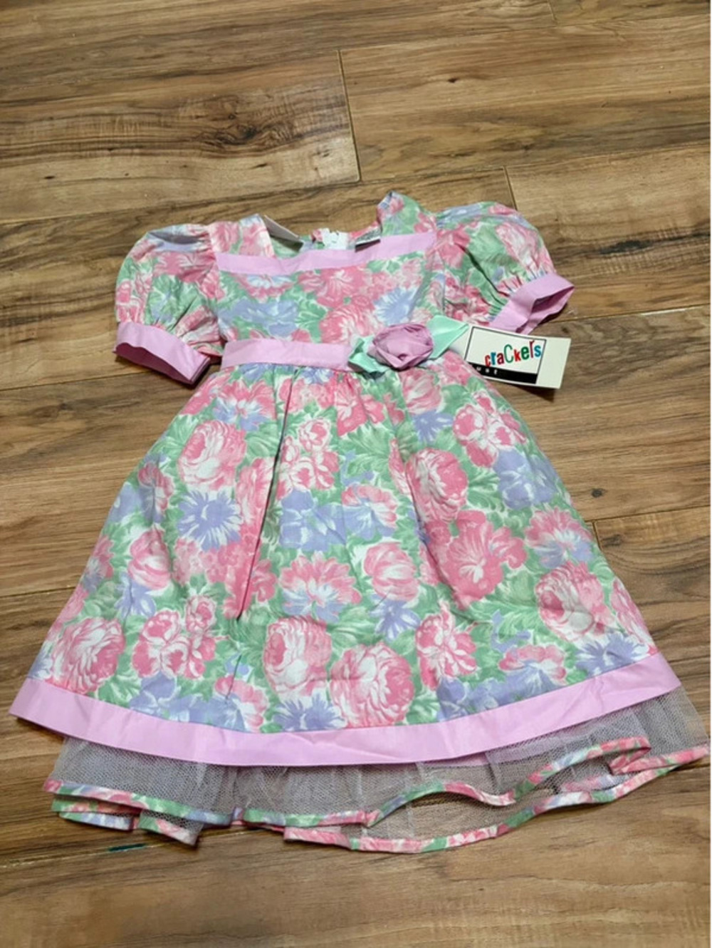 Just Crackers Vintage Floral Dress